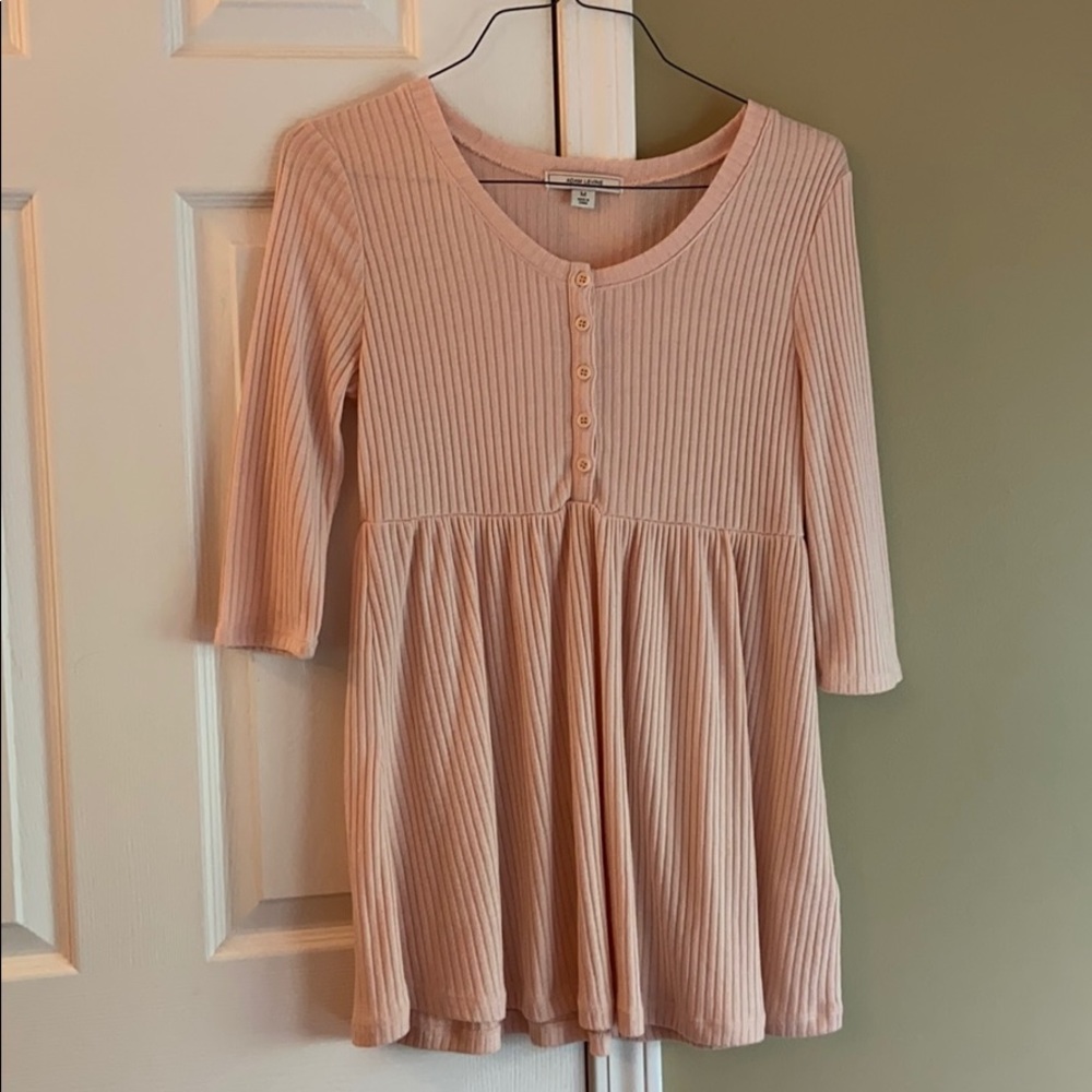 Adam Levine Pink Sweater Dress